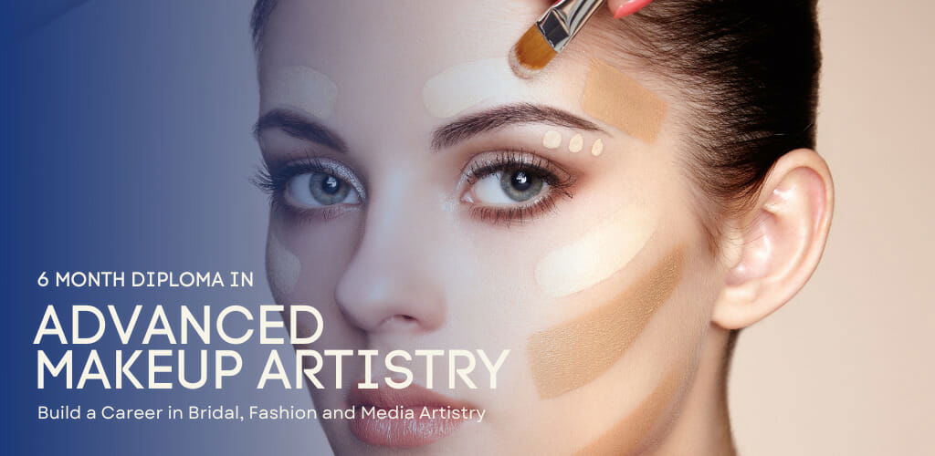 Advanced Makeup Artistry Diploma Program offered by GLOW College.